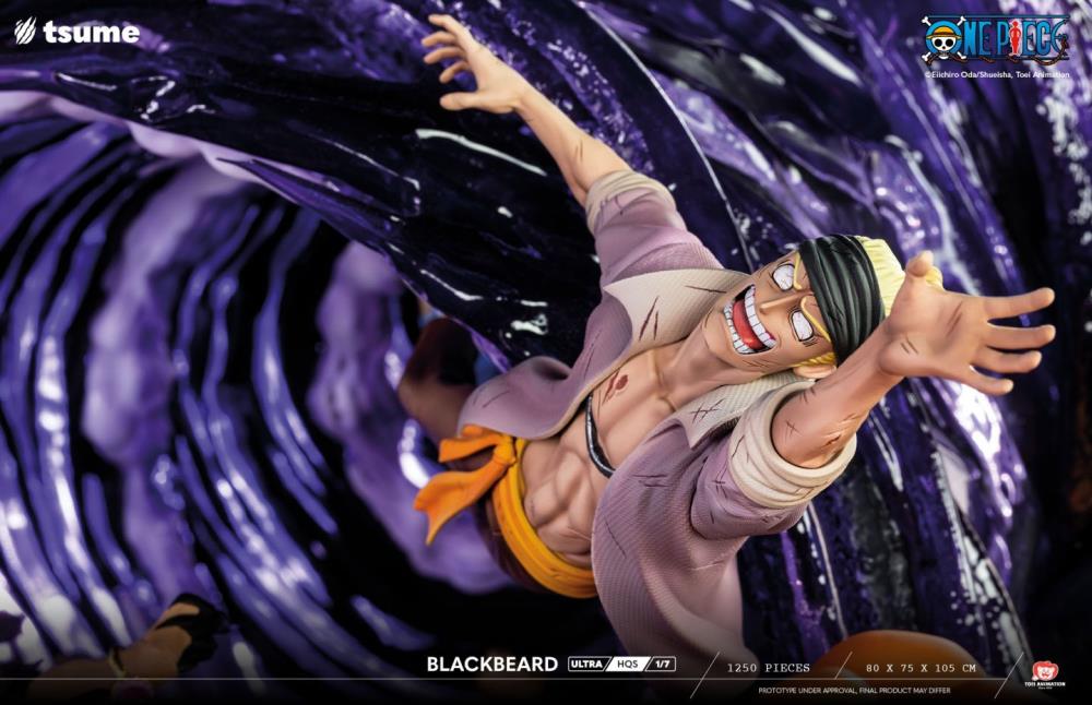 One Piece ULTRA HQS Blackbeard 1/7 Scale Limited Edition Statue