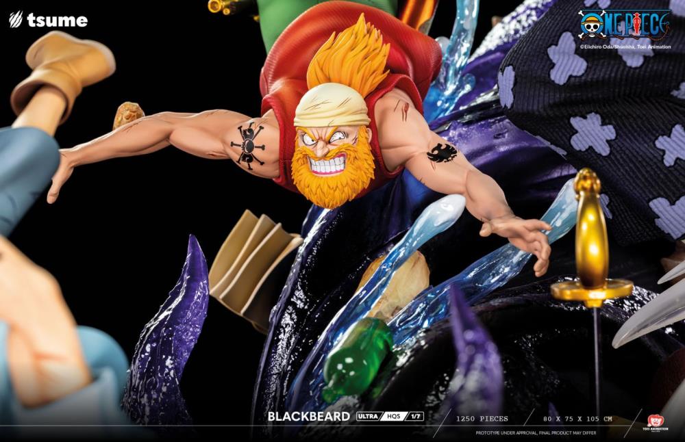 One Piece ULTRA HQS Blackbeard 1/7 Scale Limited Edition Statue