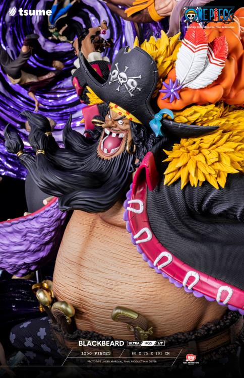 One Piece ULTRA HQS Blackbeard 1/7 Scale Limited Edition Statue