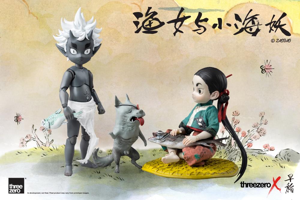 Zao Dao Fishergirl and Little Sea Elf (Standard Edition) 1/6 Scale Figure Set Gallery Image 12