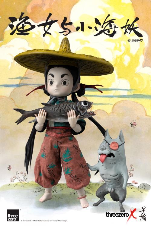 Zao Dao Fishergirl and Little Sea Elf (Standard Edition) 1/6 Scale Figure Set Gallery Image 7