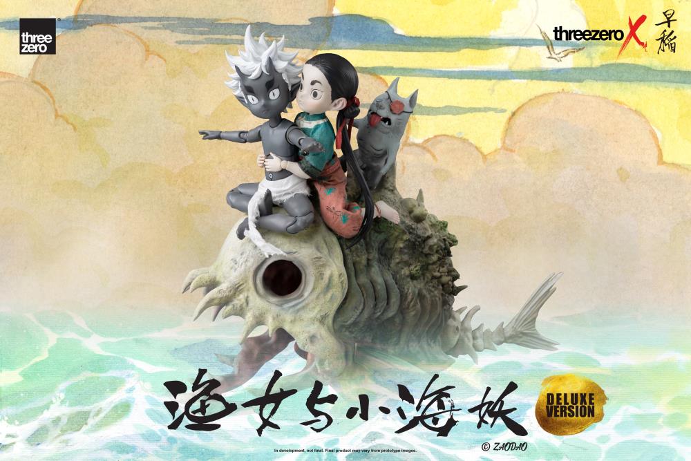 Zao Dao Fishergirl and Little Sea Elf (Deluxe Edition) 1/6 Scale Figure Set Gallery Image 12