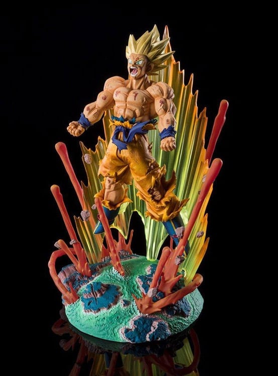 Dragon Ball Z FiguartsZERO Extra Battle Super Saiyan Goku - Are You Talking About Krillin?!!!!! Gallery Image 5