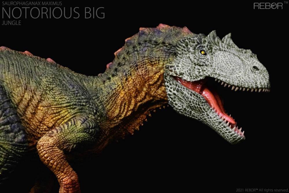 Saurophaganax maximus "Notorious Big" (Jungle Variant) Museum Class 1/35 Scale Replica Gallery Image 7