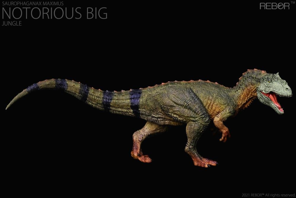 Saurophaganax maximus "Notorious Big" (Jungle Variant) Museum Class 1/35 Scale Replica Gallery Image 3