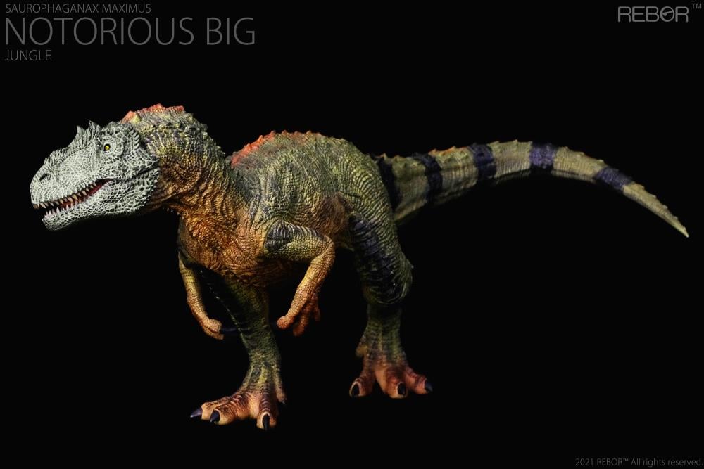 Saurophaganax maximus "Notorious Big" (Jungle Variant) Museum Class 1/35 Scale Replica Gallery Image 5