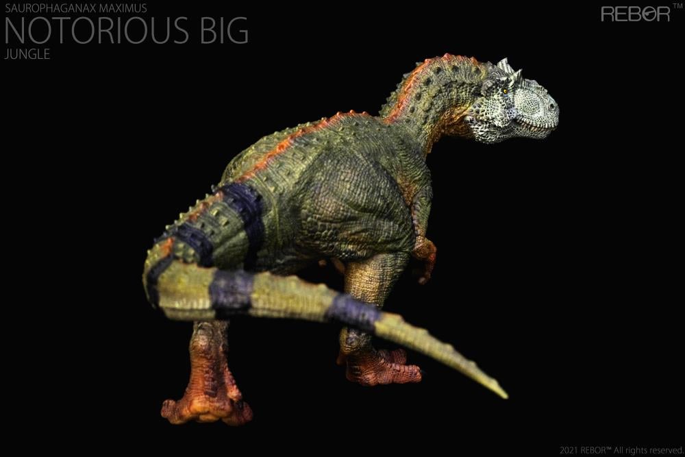 Saurophaganax maximus "Notorious Big" (Jungle Variant) Museum Class 1/35 Scale Replica Gallery Image 6