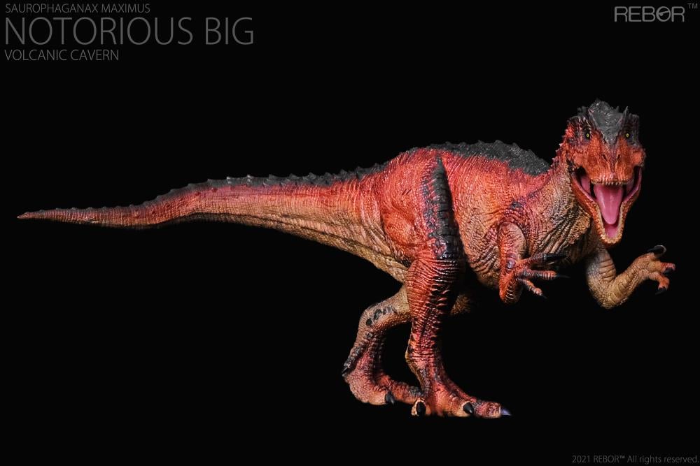 Saurophaganax maximus "Notorious Big" (Volcanic Cavern Variant) Museum Class 1/35 Scale Replica Gallery Image 4