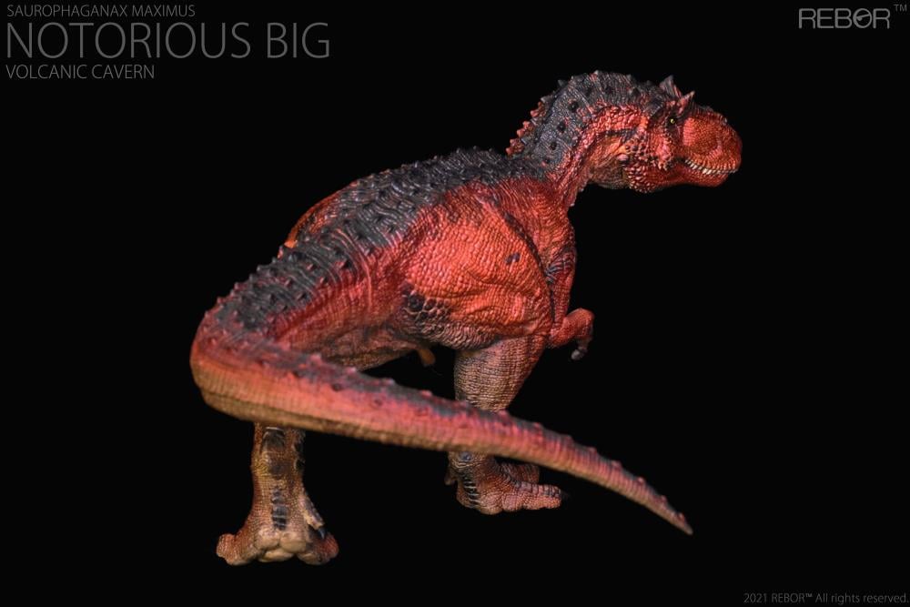 Saurophaganax maximus "Notorious Big" (Volcanic Cavern Variant) Museum Class 1/35 Scale Replica Gallery Image 6