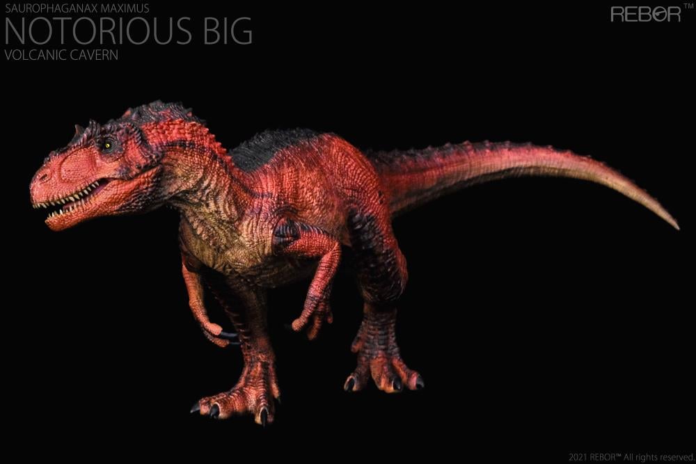 Saurophaganax maximus "Notorious Big" (Volcanic Cavern Variant) Museum Class 1/35 Scale Replica Gallery Image 5