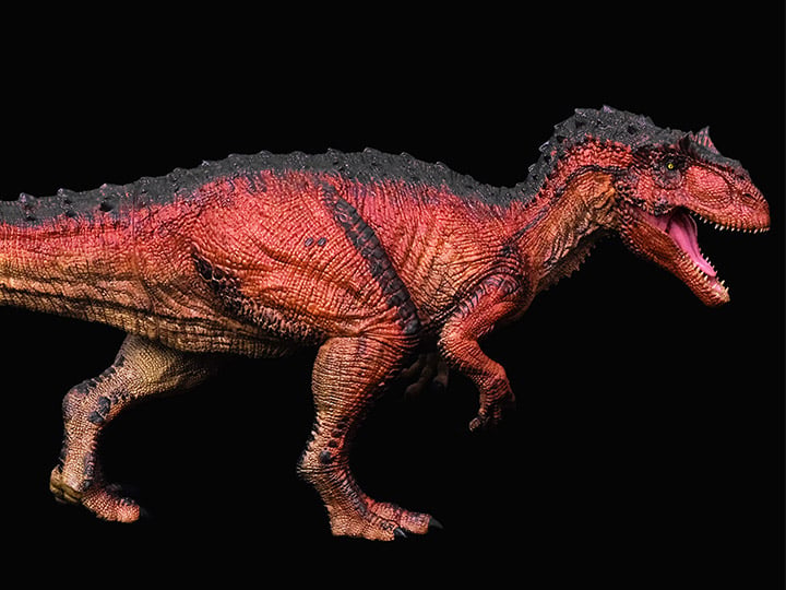 Saurophaganax maximus "Notorious Big" (Volcanic Cavern Variant) Museum Class 1/35 Scale Replica Gallery Image 1
