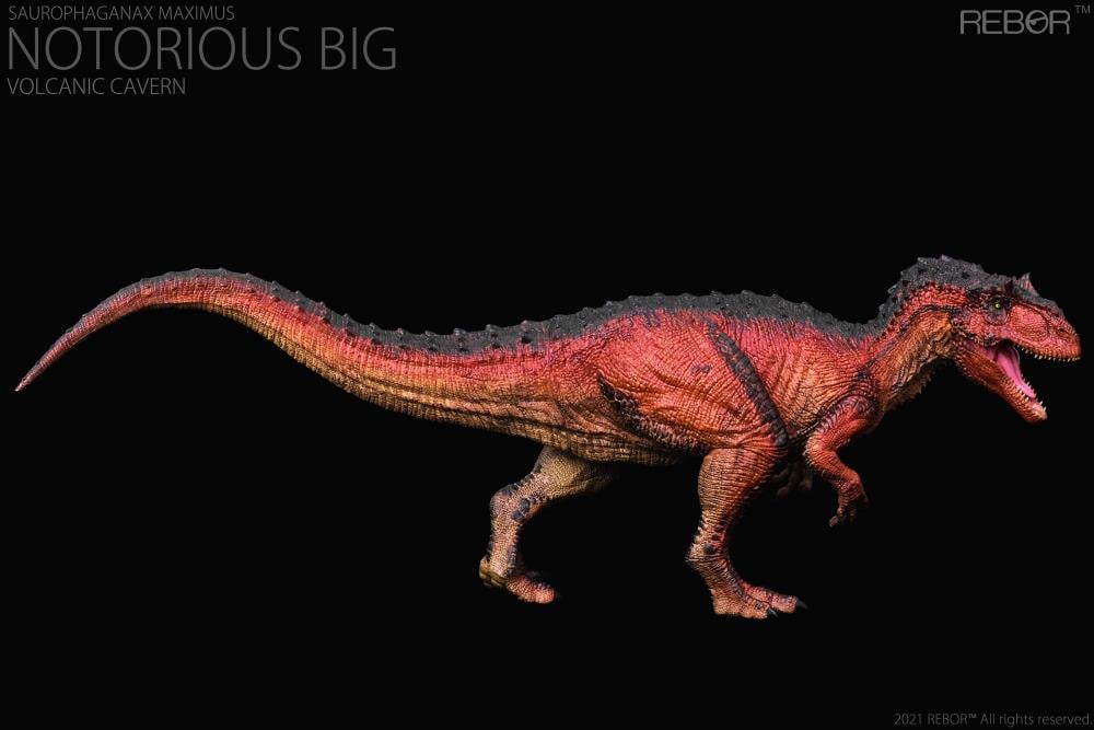 Saurophaganax maximus "Notorious Big" (Volcanic Cavern Variant) Museum Class 1/35 Scale Replica Gallery Image 3