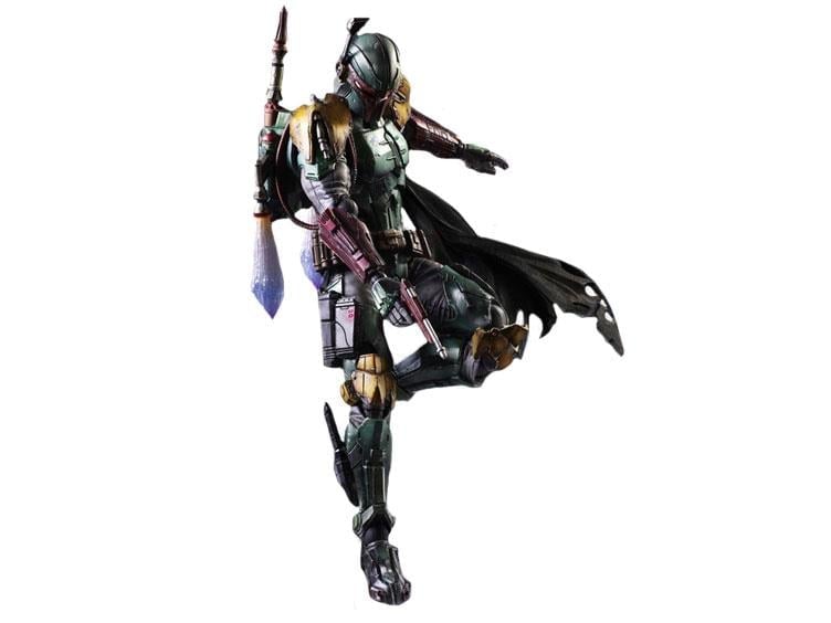 Star Wars Play Arts Kai Variant Figure - 10" Boba Fett Gallery Image 4