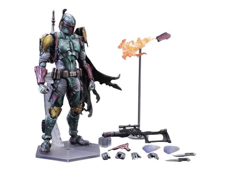 Star Wars Play Arts Kai Variant Figure - 10" Boba Fett Gallery Image 3