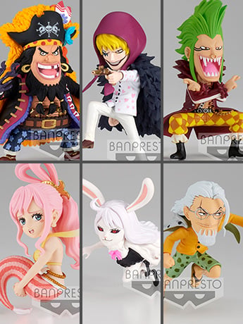 One Piece World Collectable Figure The Great Pirates 100 Landscapes Vol.7 Set of 6 Figures Gallery Image 2