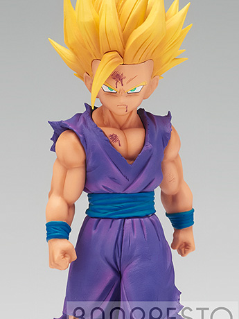 Figura Son Gohan Super Saiyan 2 Solid Edge Works Vol.5 – Dragon Ball Z, PVC 16 Cm, Collezione Banpresto