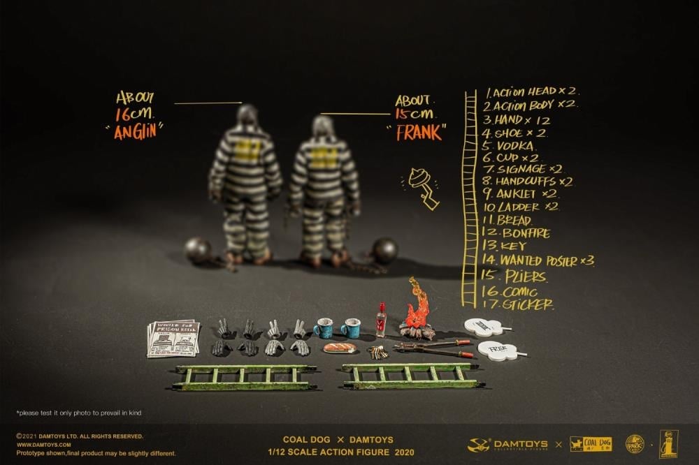 Death Gas Station Freedom Brothers 1/12 Scale Figure Set Gallery Image 18