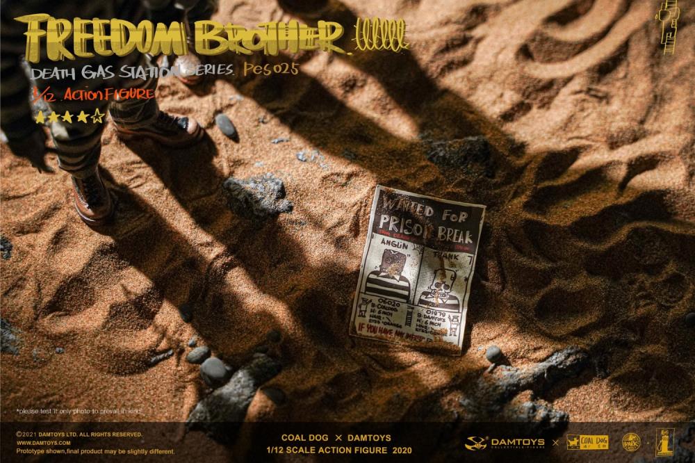 Death Gas Station Freedom Brothers 1/12 Scale Figure Set Gallery Image 17