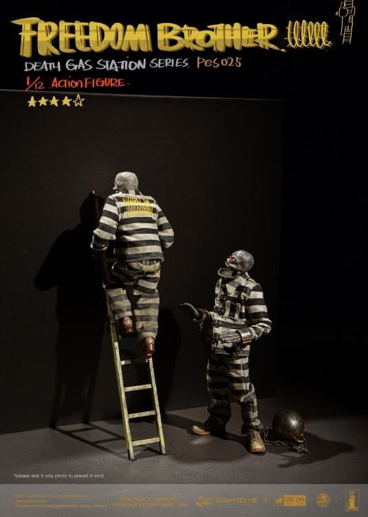 Death Gas Station Freedom Brothers 1/12 Scale Figure Set Gallery Image 7