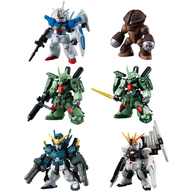 Mobile Suit Gundam FW Gundam Converge 10th Anniversary Memorial Selection #2 Set of 6 Figures Gallery Image 3