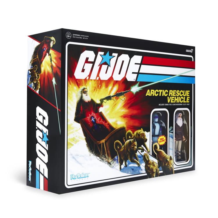 G.I. Joe ReAction Arctic Rescue Vehicle Figure Set Gallery Image 6