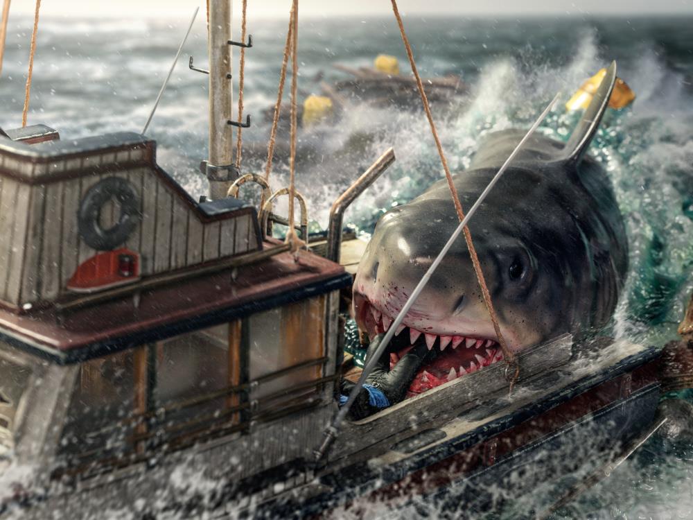 Jaws Attack 1/20 Demi Art Scale Limited Edition Statue Gallery Image 18
