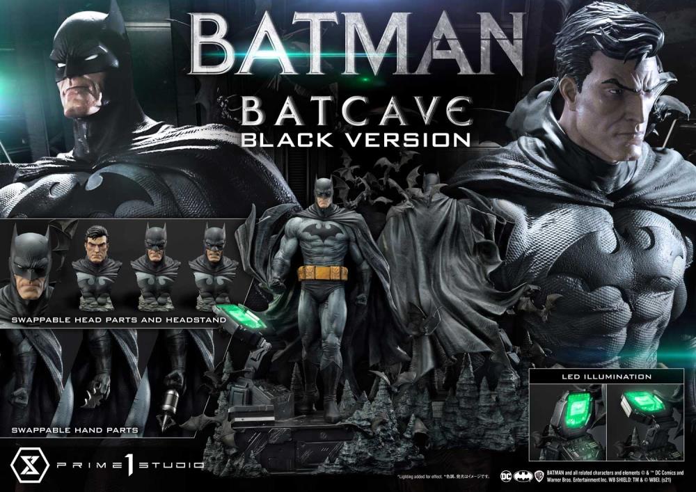 Batman: Hush Museum Masterline Batman (Batcave Black Ver.) 1/3 Scale Statue Gallery Image 4