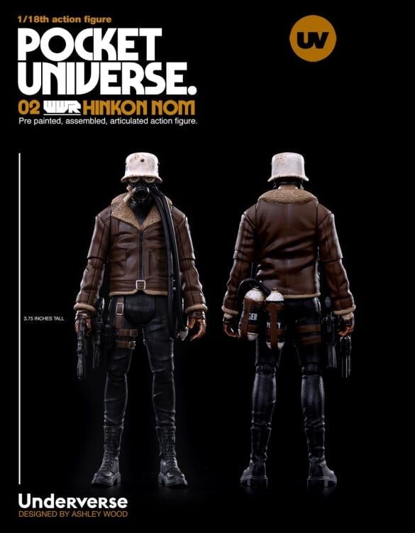 World War Robot Pocket Universe Tracker NOM Hinkon 1/18 Scale Figure Gallery Image 6