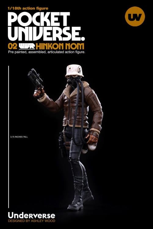 World War Robot Pocket Universe Tracker NOM Hinkon 1/18 Scale Figure Gallery Image 4