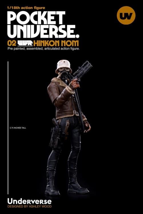 World War Robot Pocket Universe Tracker NOM Hinkon 1/18 Scale Figure Gallery Image 5