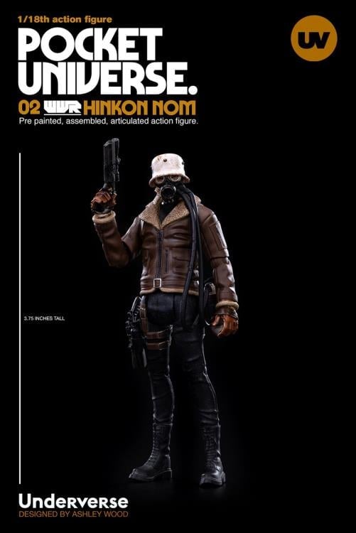 World War Robot Pocket Universe Tracker NOM Hinkon 1/18 Scale Figure Gallery Image 3