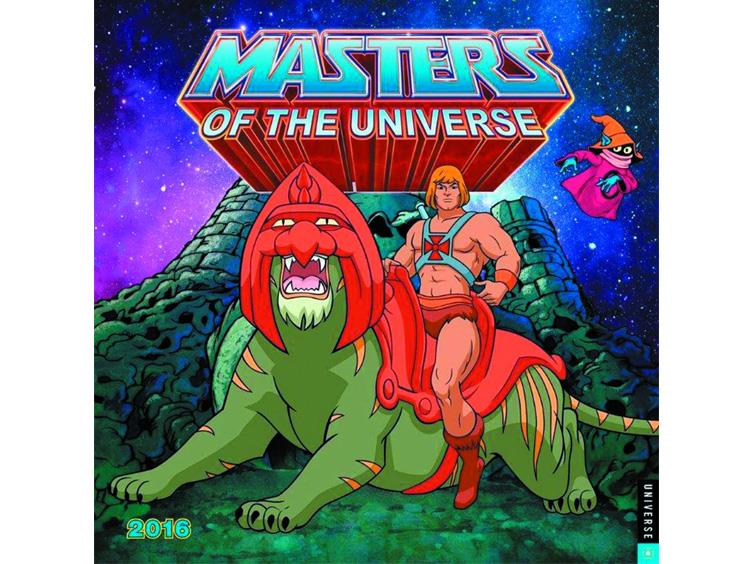 Masters of The Universe 2016 Wall Calendar Gallery Image 1