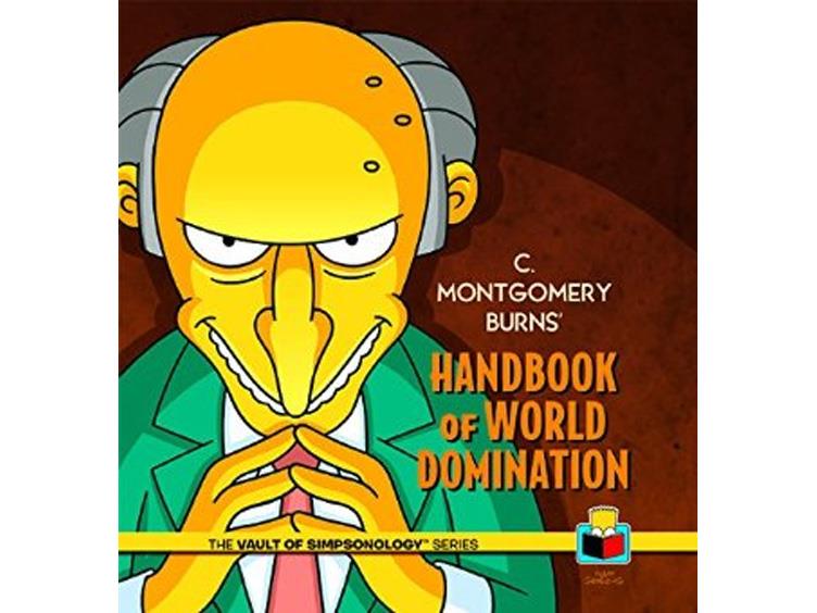 C. Montgomery Burns' Handbook of World Domination Gallery Image 1