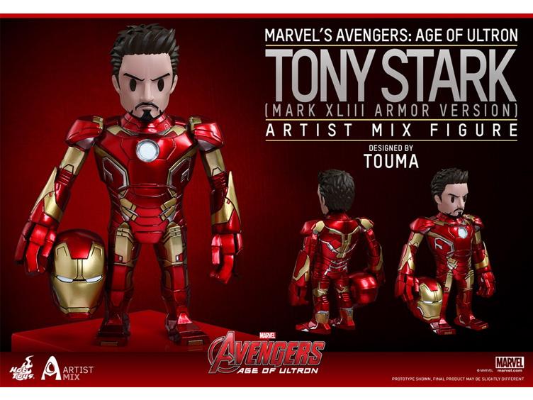 Avengers: Age of Ultron Artist Mix Collectible Figure Series 02 Tony Stark In XLIII Armor Gallery Image 1