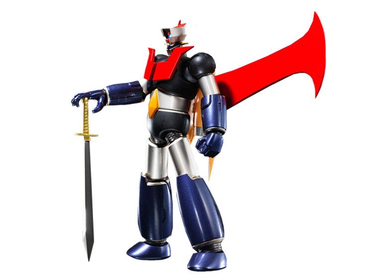ロボット Mazinger z and great Mazinger z Mazinger Super Robot Chogokin No.39 Mazinger Z Kurogane Finish