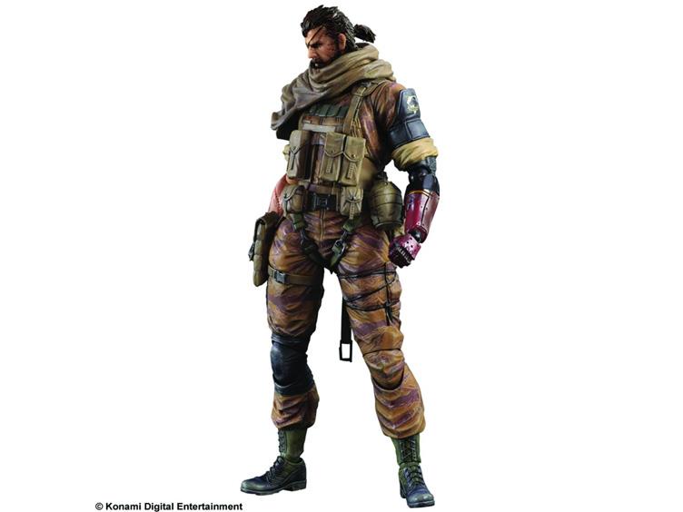 Metal Gear Solid V The Phantom Pain: Play Arts Kai - 11" Venom Snake Gold Tiger PX Exclusive Gallery Image 1
