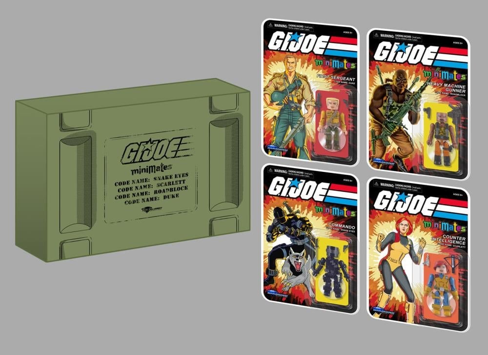 G.I. Joe Minimates Series 1 Carded Box Set Gallery Image 3