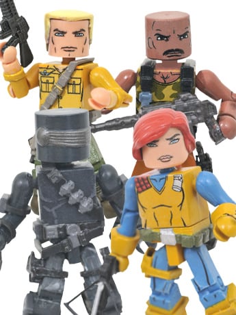 G.I. Joe Minimates Series 1 Carded Box Set Gallery Image 2
