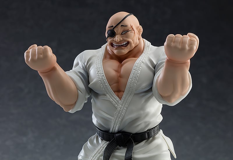 17cm Amine figura - Baki Pop Up Parade - Doppo Orochi karate harcművész figura - Good Smile Company
