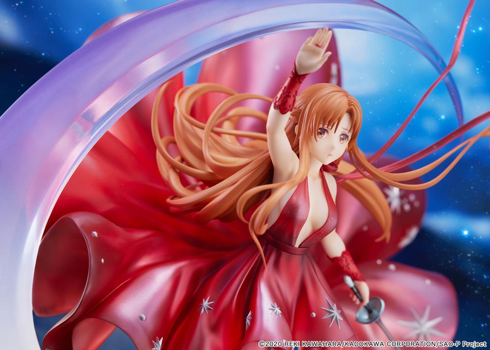 Sword Art Online: Progressive - Aria of a Starless Night Asuna (Crystal Dress Ver.) 1/7 Scale Shibuya Scramble Figure Gallery Image 15