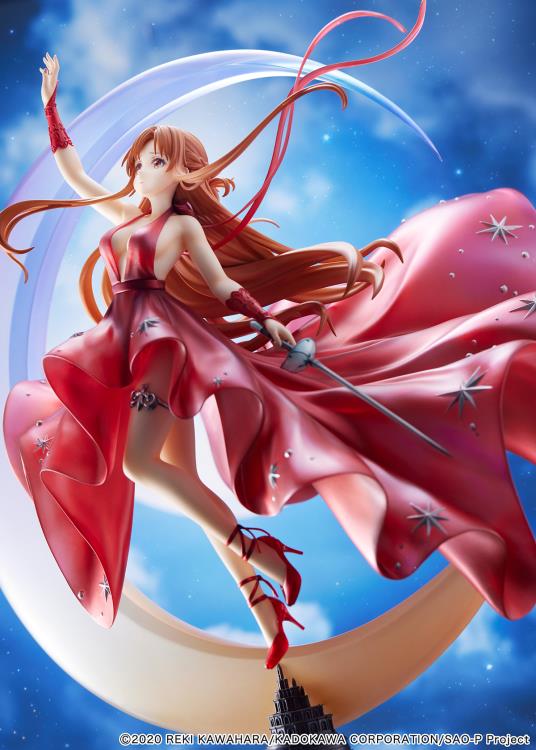 Sword Art Online: Progressive - Aria of a Starless Night Asuna (Crystal Dress Ver.) 1/7 Scale Shibuya Scramble Figure Gallery Image 13