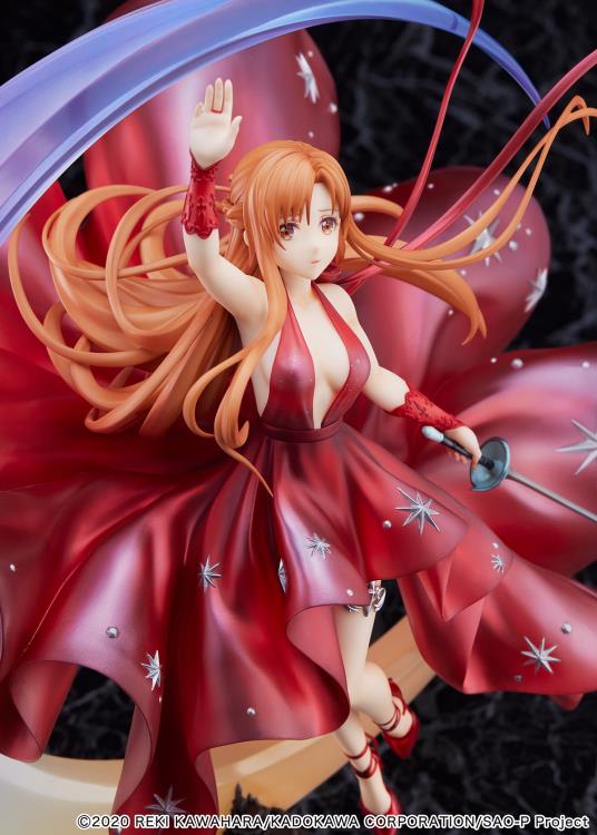 Sword Art Online: Progressive - Aria of a Starless Night Asuna (Crystal Dress Ver.) 1/7 Scale Shibuya Scramble Figure Gallery Image 7