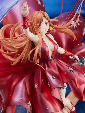 Sword Art Online: Progressive - Aria of a Starless Night Asuna (Crystal Dress Ver.) 1/7 Scale Shibuya Scramble Figure Gallery Image 2