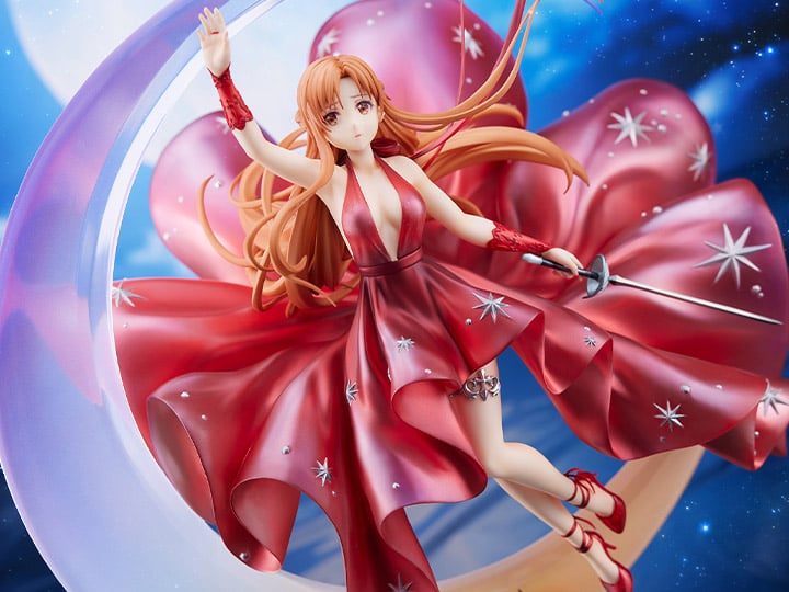 Sword Art Online: Progressive - Aria of a Starless Night Asuna (Crystal Dress Ver.) 1/7 Scale Shibuya Scramble Figure Gallery Image 1