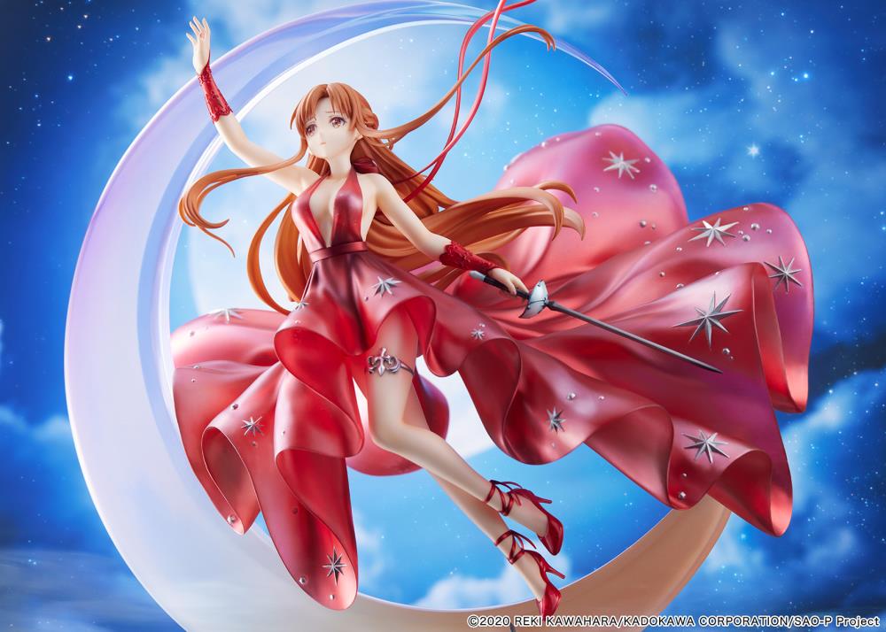 Sword Art Online: Progressive - Aria of a Starless Night Asuna (Crystal Dress Ver.) 1/7 Scale Shibuya Scramble Figure Gallery Image 17