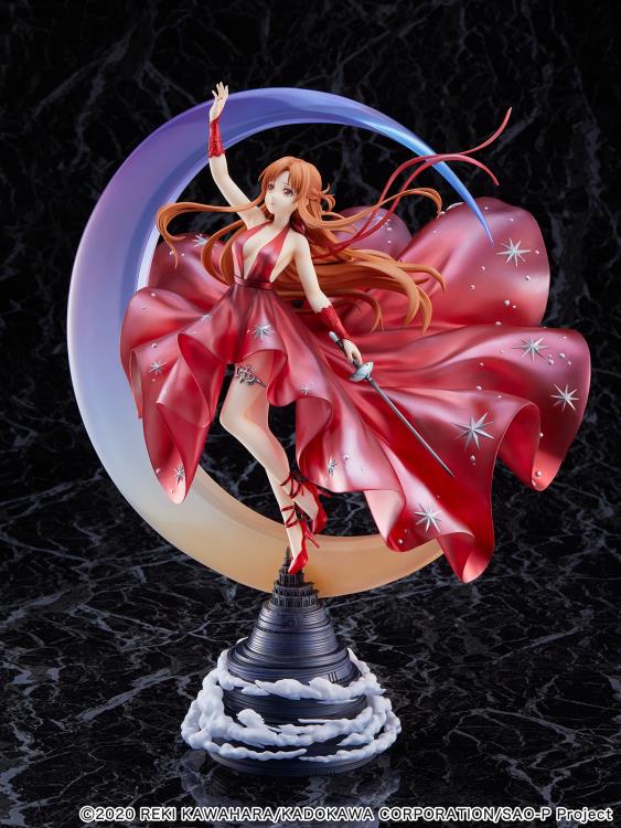 Sword Art Online: Progressive - Aria of a Starless Night Asuna (Crystal Dress Ver.) 1/7 Scale Shibuya Scramble Figure Gallery Image 4