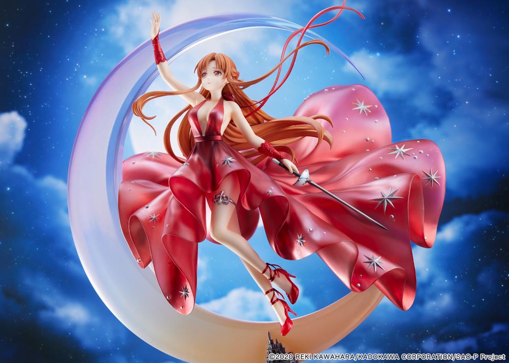 Sword Art Online: Progressive - Aria of a Starless Night Asuna (Crystal Dress Ver.) 1/7 Scale Shibuya Scramble Figure Gallery Image 12