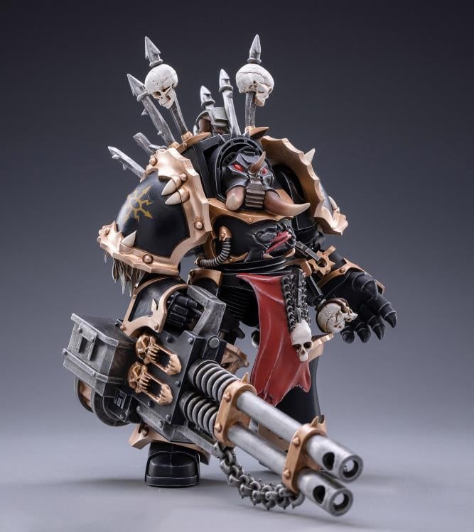 Warhammer 40K Black Legion Chaos Terminator Brother Gornoth 1/18 Scale Figure Gallery Image 6