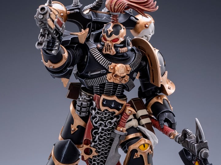 Warhammer 40K Black Legion Brother Narghast 1/18 Scale Figure Gallery Image 1