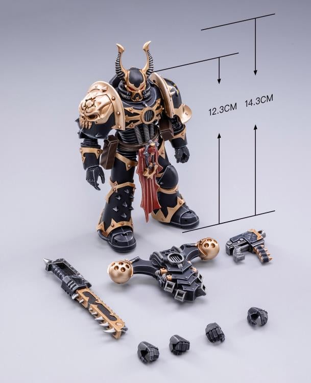 Warhammer 40K Black Legion Brother Talas 1/18 Scale Figure Gallery Image 6